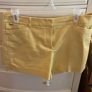 Black house white market yellow shorts! 5in